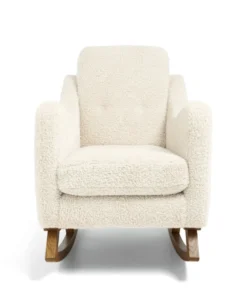 Bowdon Nursing Chair - Snow Teddy