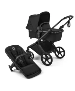 Bugaboo Cub Essential Pushchair Bundle With Cybex Aton B2 i-Size Baby Car Seat - Heritage Black