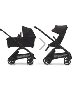 Bugaboo Dragonfly Pushchair Bundle with Cloud T Car Seat & Base - Black