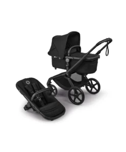 Bugaboo Fox 5 Renew Complete Pushchair Bundle with Cybex Cloud T Car Seat (8 Pieces) - Heritage Black