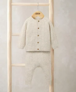 Cable Knit Top & Bottoms Set (2 Pieces)