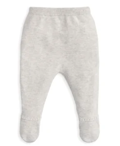 Cable Knit Top & Bottoms Set (2 Pieces) - Grey
