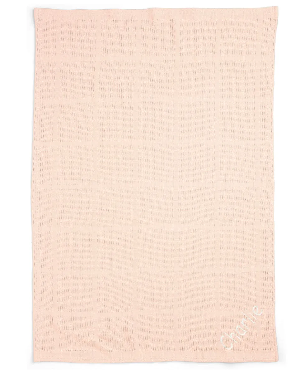 Cellular Blanket - Pink