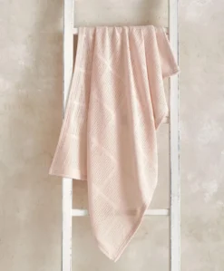 Cellular Blanket - Pink