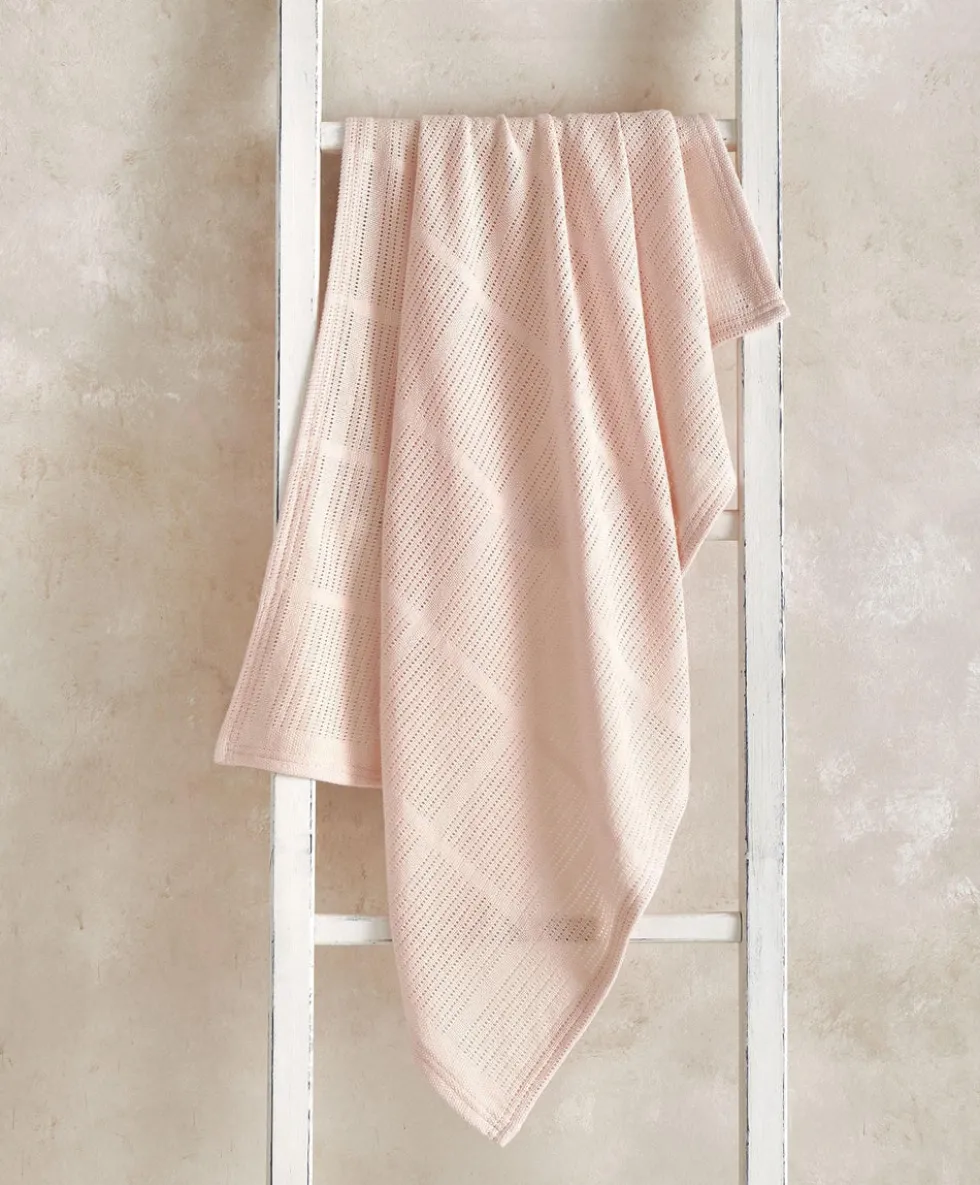 Cellular Blanket - Pink