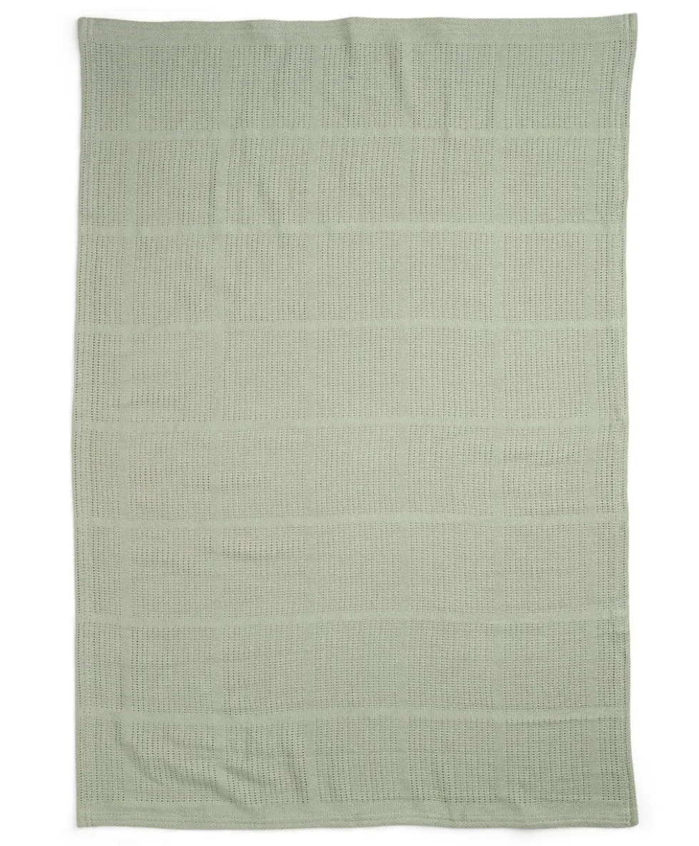 Cellular Blanket - Sage