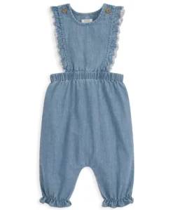 Chambray Dungarees and Bodysuit