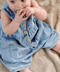 Chambray Romper