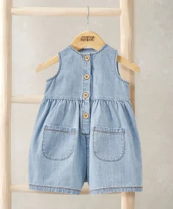 Chambray Romper