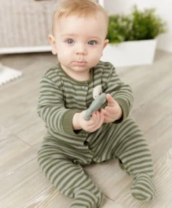 Cheeky Chompers Chewy The Hippo Teether - Sage Green