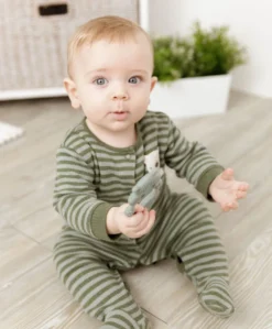 Cheeky Chompers Chewy The Hippo Teether - Sage Green