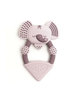 Cheeky Chompers Darcy the Elephant Teether - Dusky pink