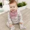 Cheeky Chompers Neckerchew - Dusky Pink