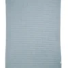 Chenille Blanket - Blue Stripe