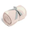 Chenille Blanket - Pink Moon/Star