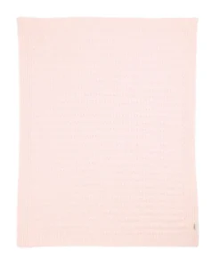 Chenille Blanket - Pink Stripe