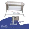 Chicco Next2Me Magic Evo Bedside Crib - Desert Taupe