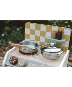 Classic World Small Wooden Play Kitchen Toy