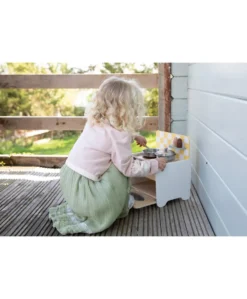 Classic World Small Wooden Play Kitchen Toy