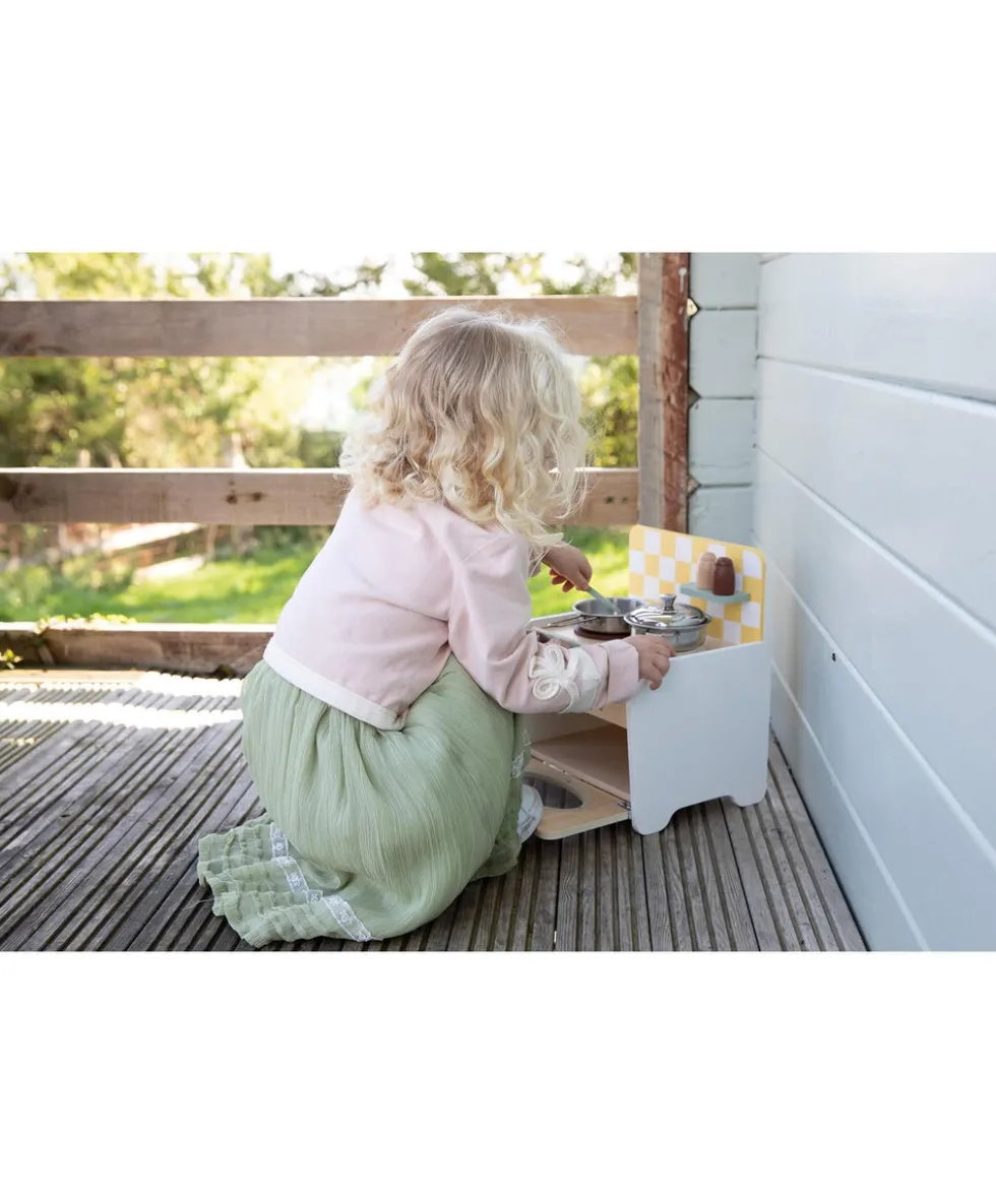 Classic World Small Wooden Play Kitchen Toy