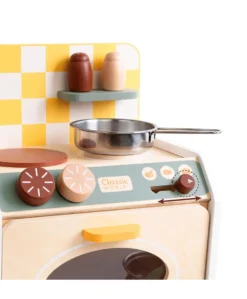 Classic World Small Wooden Play Kitchen Toy