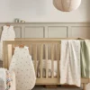 Cotbed Fitted Sheet (Pack of 2) - Woodland Print