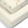 Cotbed Fitted Sheets (2 Pack) - Jungle