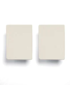 Cotton Essentials Cotbed Fitted Sheets (2 pack) - Cream