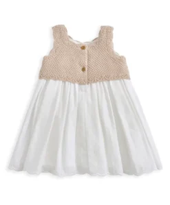 Crochet Woven Summer Dress