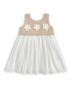 Crochet Woven Summer Dress