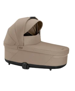 Cybex Balios Bundle with Cybex Cloud T i-Size Rotating Baby Car Seat & Rotating Base (7 Pieces) -Almond Beige