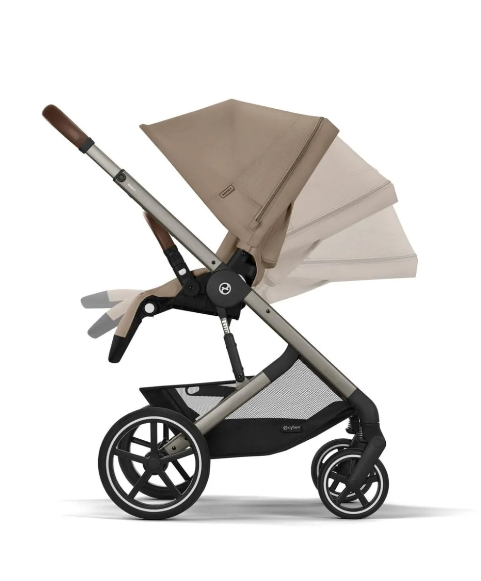 Cybex Balios Pushchair Bundle (5 Pieces) - Almond Beige