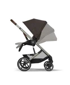 Cybex Balios S Lux Pushchair Bundle With Cybex Aton B2 i-Size Baby Car Seat & Base (7 Pieces) - Chocolate Brown