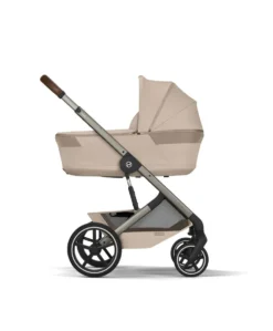 Cybex Balios S Lux Pushchair & Folding Carrycot - Almond Beige
