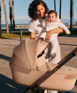 Cybex Balios S Lux Pushchair & Folding Carrycot - Almond Beige