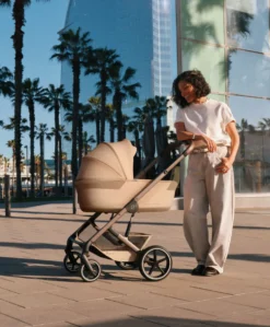 Cybex Balios S Lux Pushchair & Folding Carrycot - Almond Beige