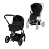 Cybex Balios S Lux Pushchair & Folding Carrycot - Moon Black