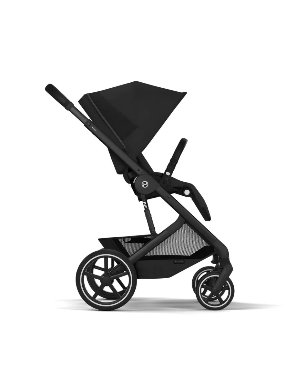 Cybex Balios S Lux Pushchair & Folding Carrycot - Moon Black