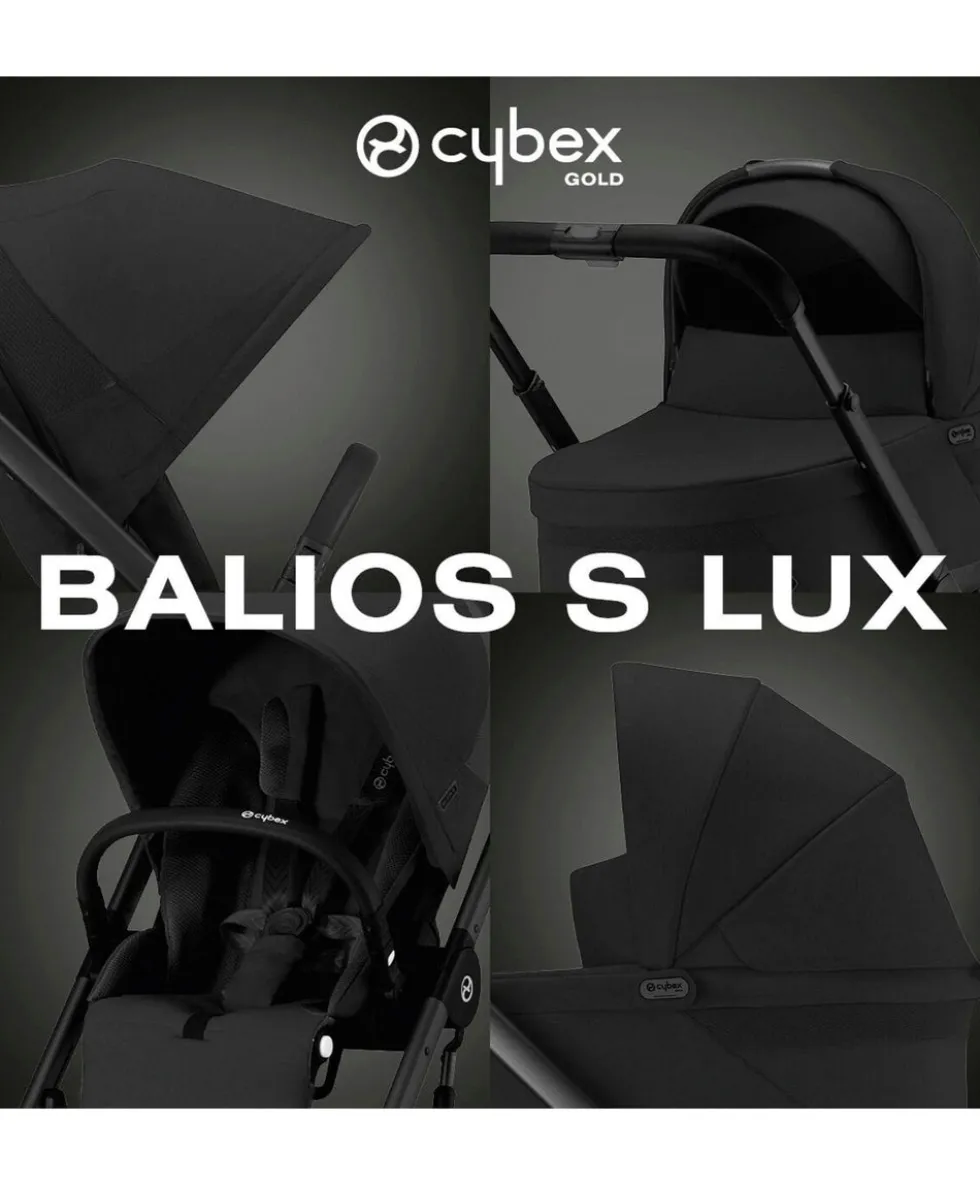 Cybex Balios S Lux Pushchair - Moon Black