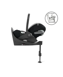 Cybex Cloud T i-Size + Baby Car Seat & Base Bundle - Sepia Black