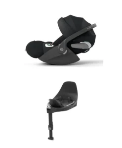 Cybex Cloud T i-Size + Baby Car Seat & Base Bundle - Sepia Black