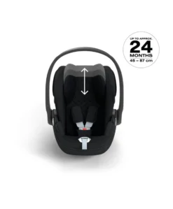 Cybex Cloud T i-Size + Baby Car Seat & Base Bundle - Sepia Black