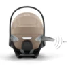 Cybex Cloud T i-Size Plus Rotating Baby Car Seat - Cozy Beige