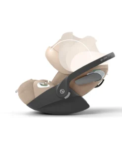 Cybex Cloud T i-Size Plus Rotating Baby Car Seat - Cozy Beige