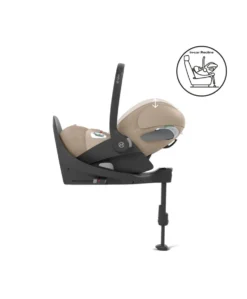Cybex Cloud T i-Size Plus Rotating Baby Car Seat - Cozy Beige