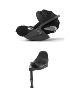 Cybex Cloud T i-Size Rotating Baby Car Seat & Base Bundle - Sepia Black