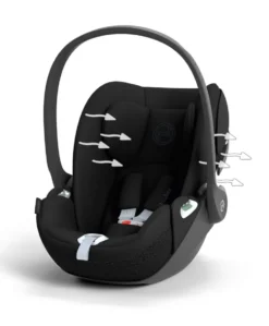 Cybex Cloud T i-Size Rotating Baby Car Seat & Base Bundle - Sepia Black