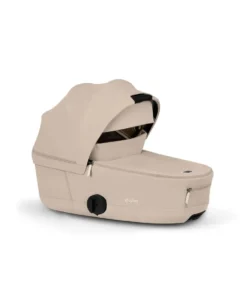 Cybex Coya Pushchair Bundle With Cybex Cloud T i-Size Plus Rotating Baby Car Seat (5 Pieces) - Cozy Beige