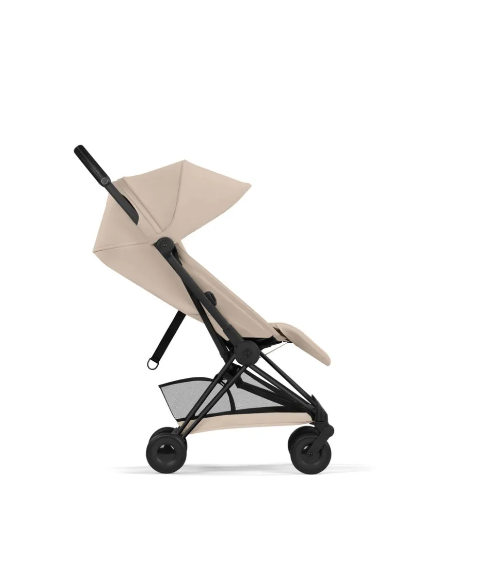 Cybex Coya Ultimate Pushchair With Cybex Cloud T Baby Car Seat & Base (7 Pieces) - Cozy Beige