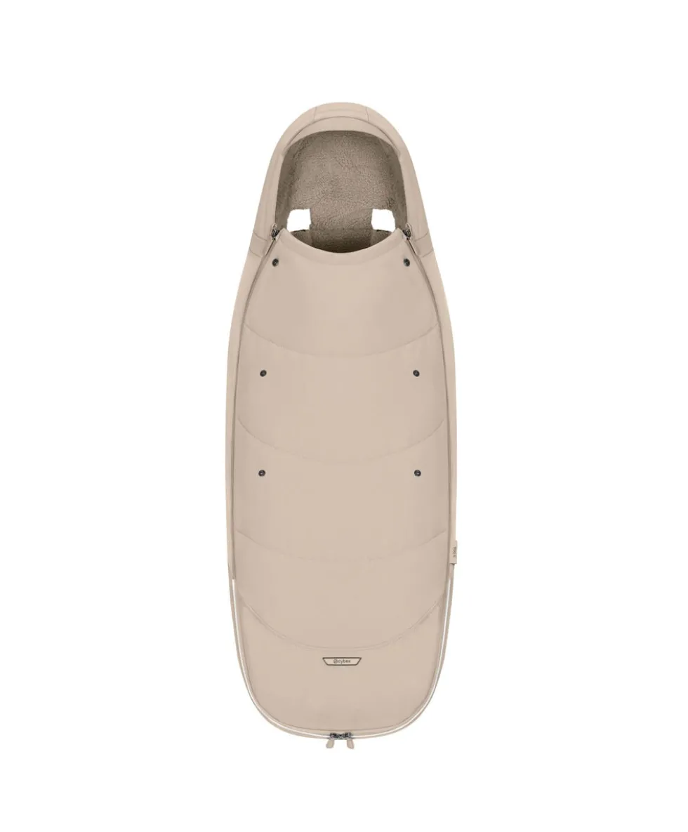 Cybex Coya Ultimate Pushchair With Cybex Cloud T Baby Car Seat & Base (7 Pieces) - Cozy Beige